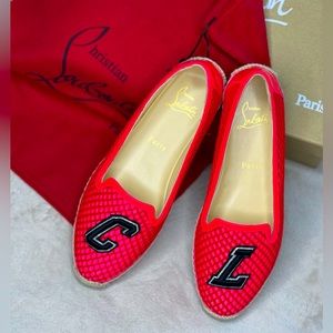 Christian Louboutin Ivy Espapop Flat Diva Loubi | Womens Flats